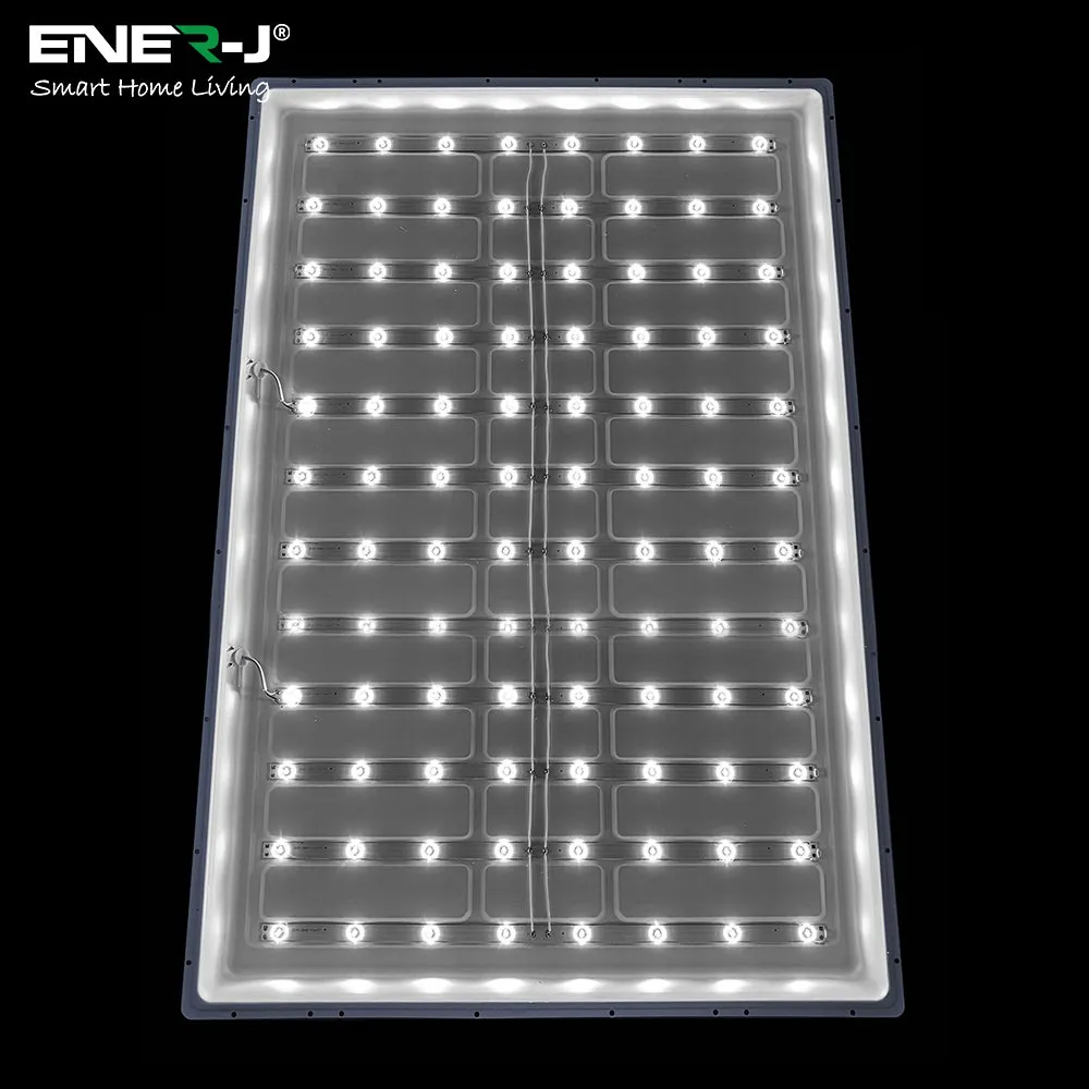 Pack of 2 LED Panel Ceiling Lamp 4000k,120x60 for Living Room, Bedroom, Kitchen, Balcony Hallway, 2 Years Warranty
