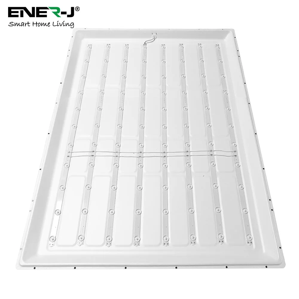 Pack of 2 LED Panel Ceiling Lamp 4000k,120x60 for Living Room, Bedroom, Kitchen, Balcony Hallway, 2 Years Warranty