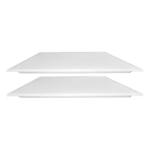 Pack of 2 LED Panel Ceiling Lamp 4000k,120x60 for Living Room, Bedroom, Kitchen, Balcony Hallway, 2 Years Warranty