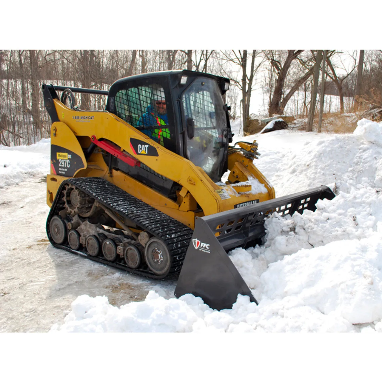 PALADIN / FFC snow buckets for skid steers