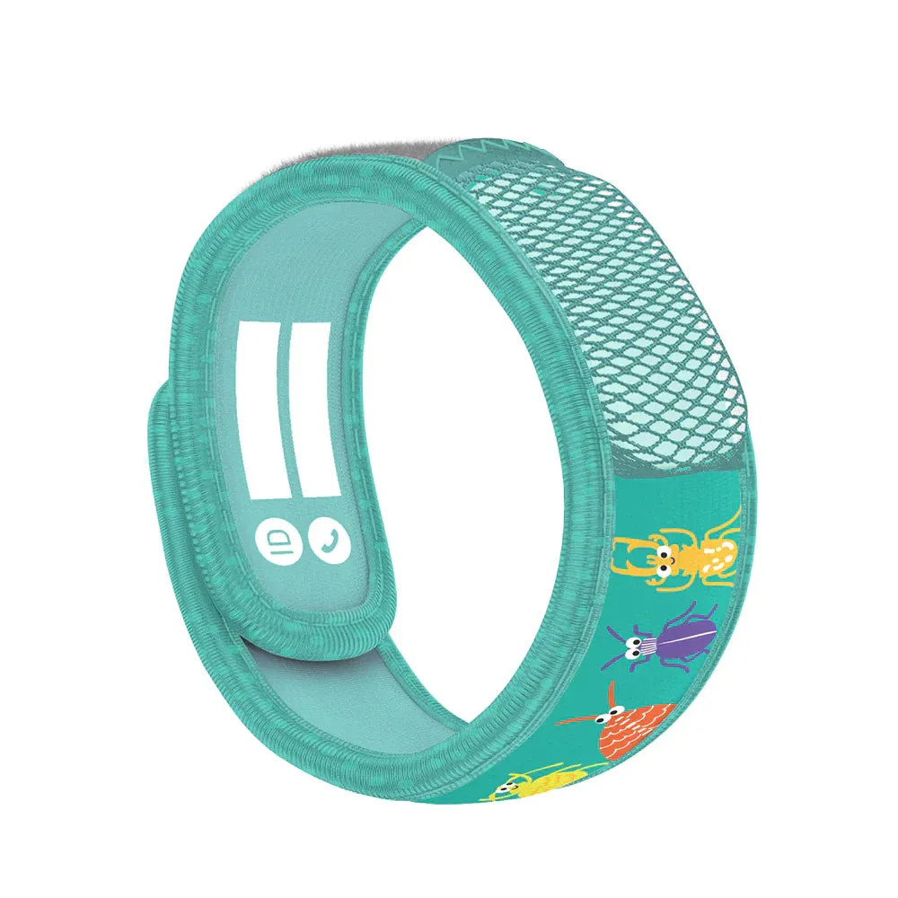Parakito Mosquito Repellent Kids Wristband   2 Refill Pellets