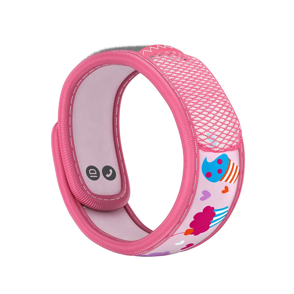 Parakito Mosquito Repellent Kids Wristband   2 Refill Pellets