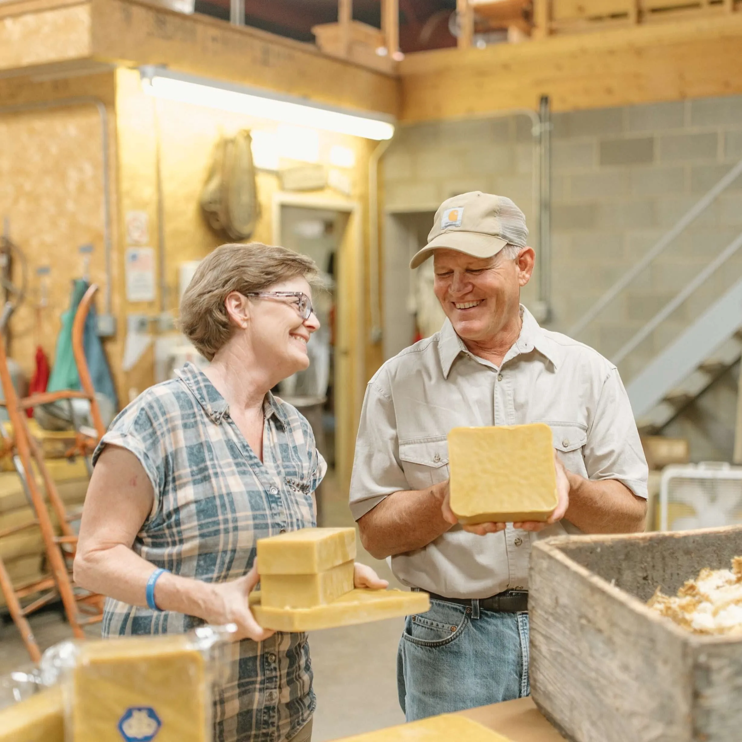 Pure Beeswax Blocks (Free Shipping)