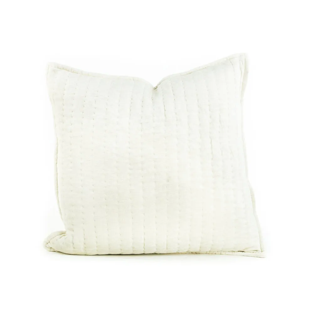Quilted Cotton Pillow