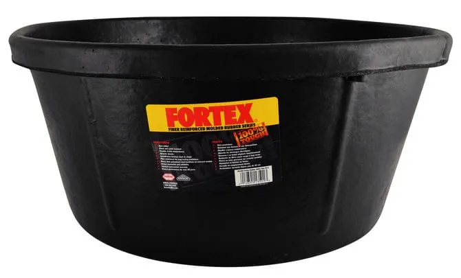 Rubber Utility Tub, 6-1/2 gal