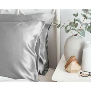 Satin Silk Anti-Aging Pillowcase for Skin & Hair - 2 Pcs
