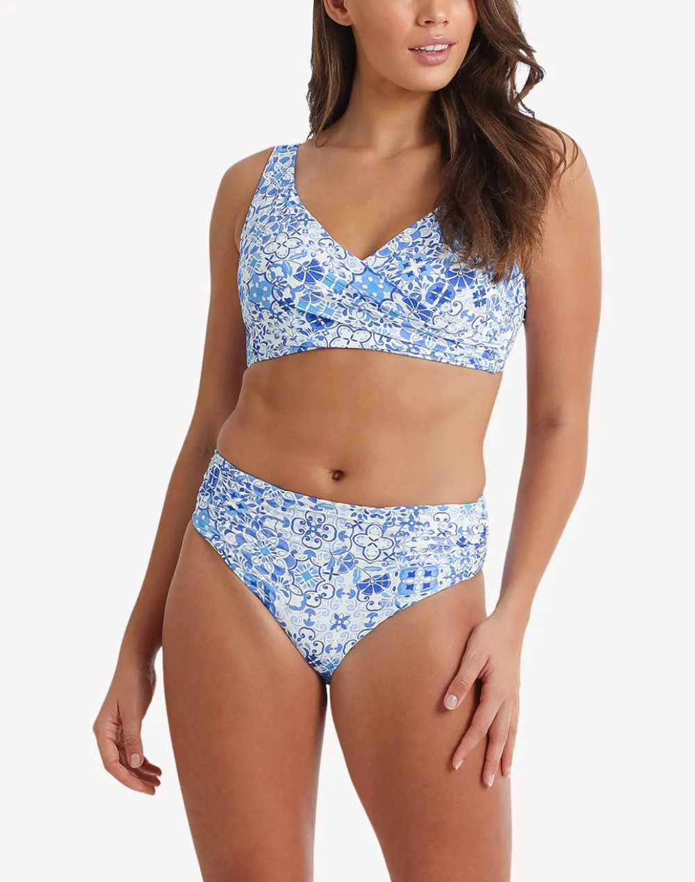 Seville DD/E Twist Front Bikini Top