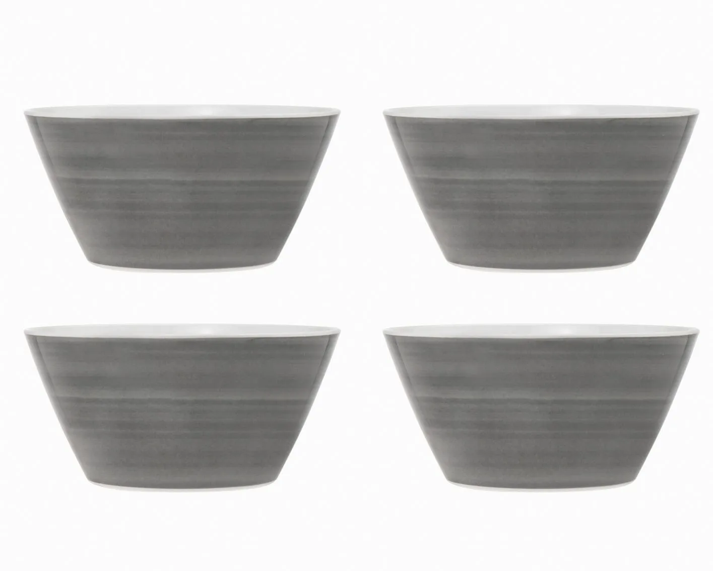 Swirl Mel 11in Plates Set4