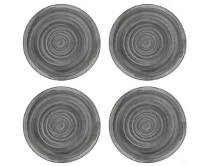 Swirl Mel 11in Plates Set4