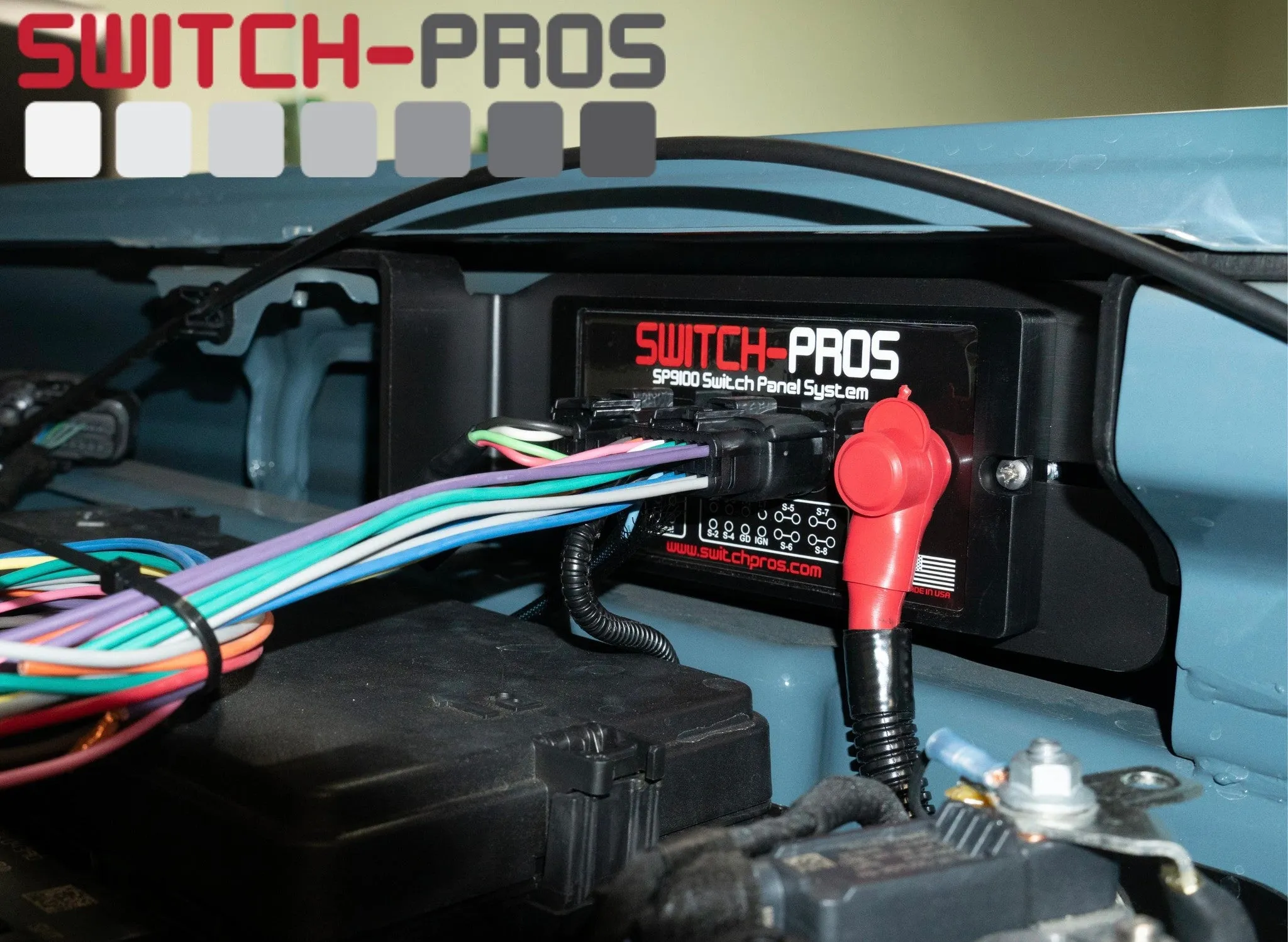 Switch Pros SP9100 and RCR-FORCE 12- 2021  Ford Bronco Mounting Kit