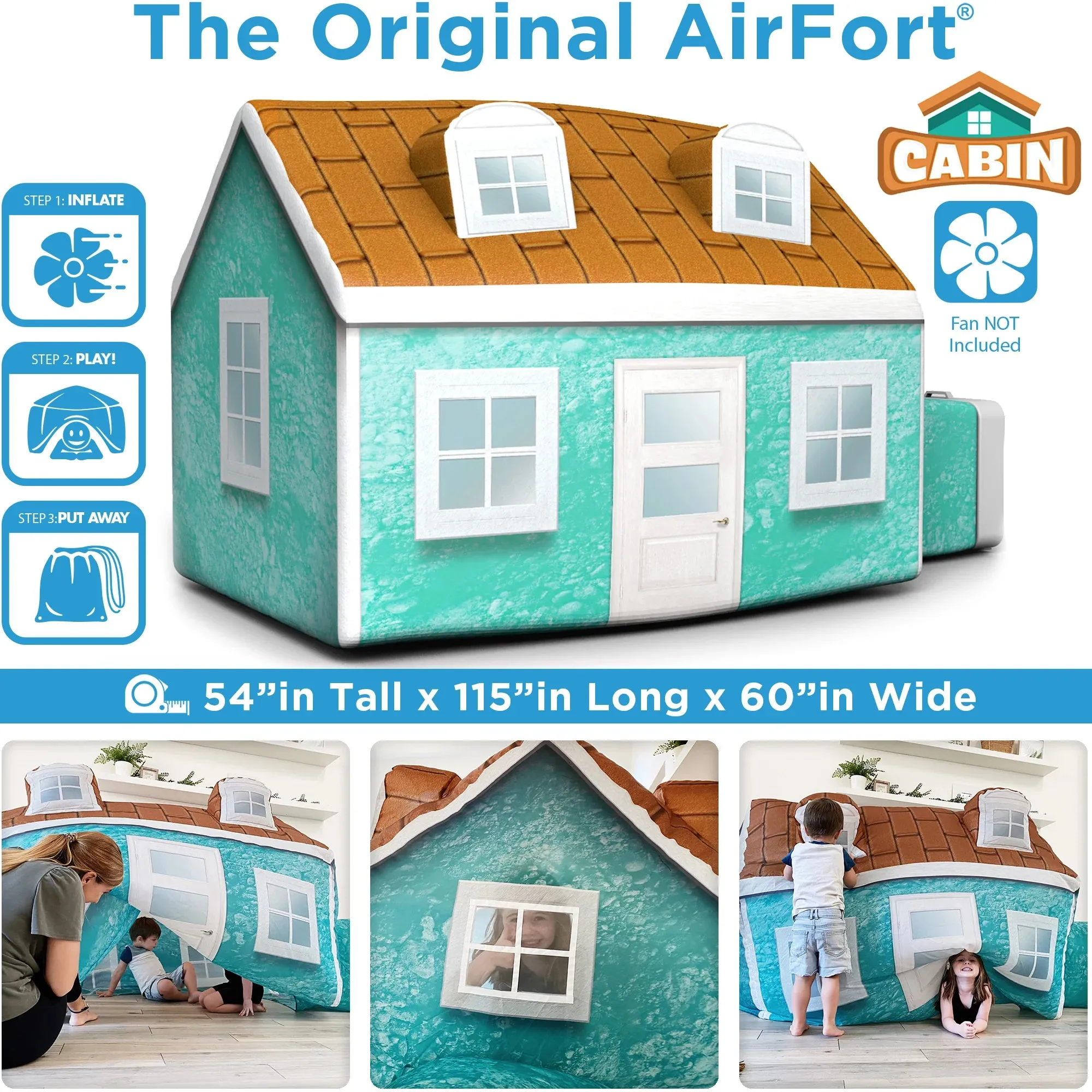 The Original AirFort - Cabin Playhouse