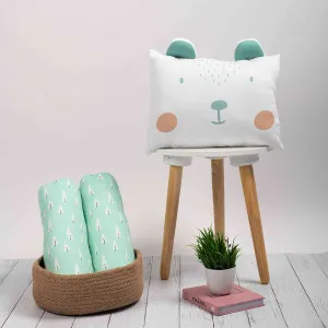 Tiny Snooze  organic pillow & bolsters- polar bear