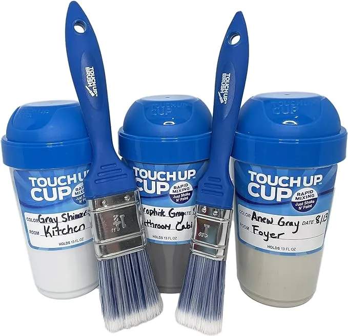Touch Up™ 3-Cup, Tarp, and Brush Combo