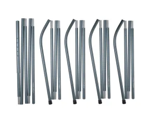 Vimur 4.8 alu pole set - Aluminium