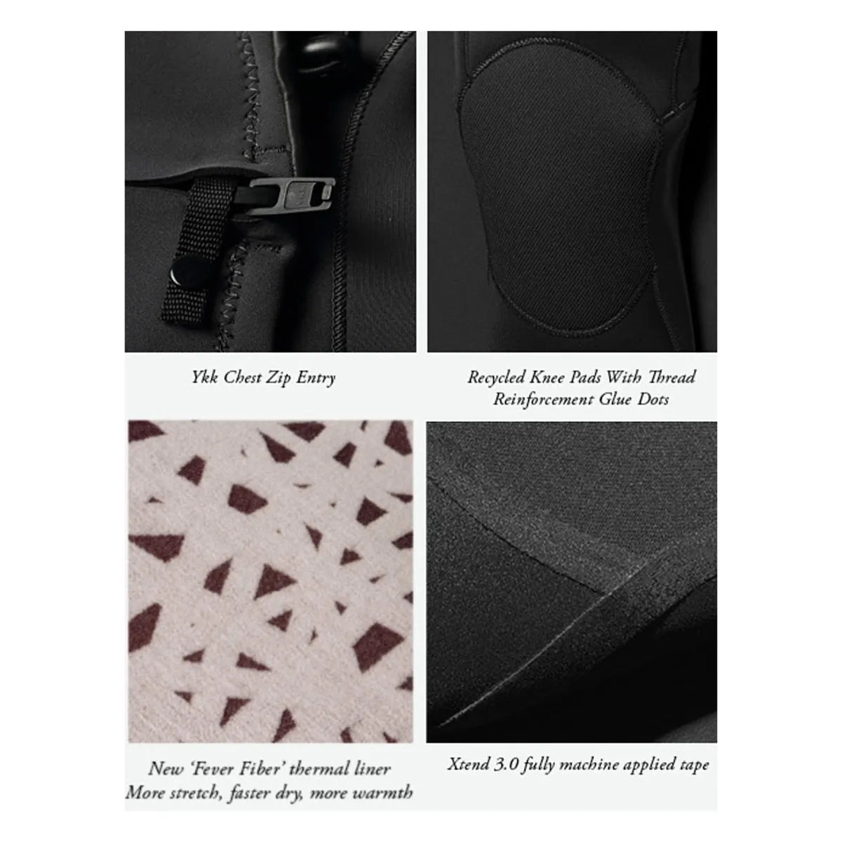 Vissla Seven Seas 4/3 Chest Zip Wetsuit