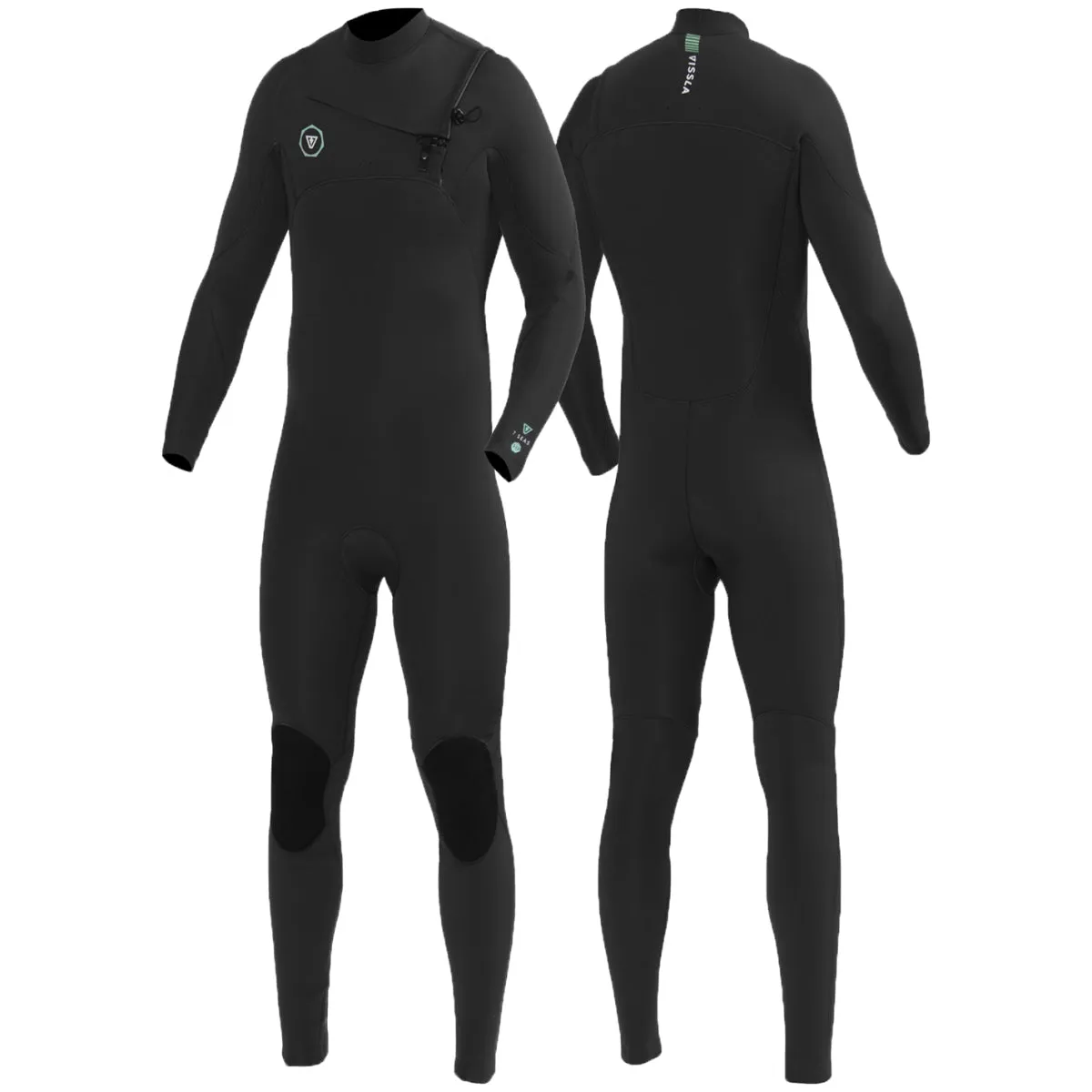 Vissla Seven Seas 4/3 Chest Zip Wetsuit