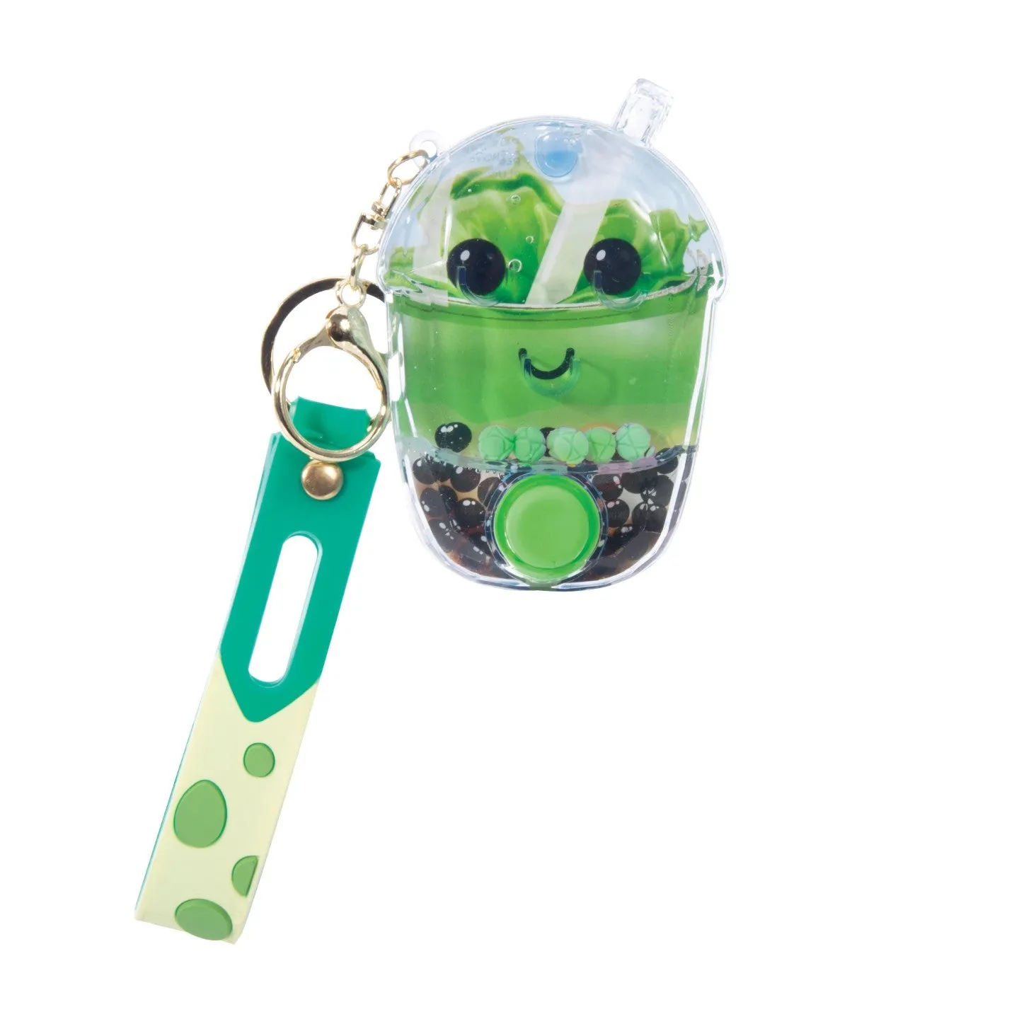 Water Filled Games Keychain Bubble Tea - Assorted