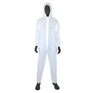 West Chester 3406/M PE Laminate Coverall Hood with Elastic Wrist & Ankle, 47 gsm