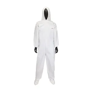 West Chester 3609/3XL PosiWear BA Coverall With Hood & Boot, 58 gsm