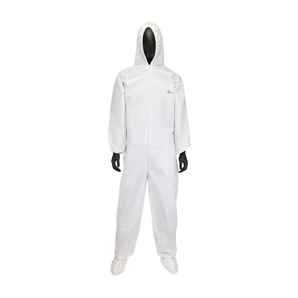 West Chester 3609/3XL PosiWear BA Coverall With Hood & Boot, 58 gsm