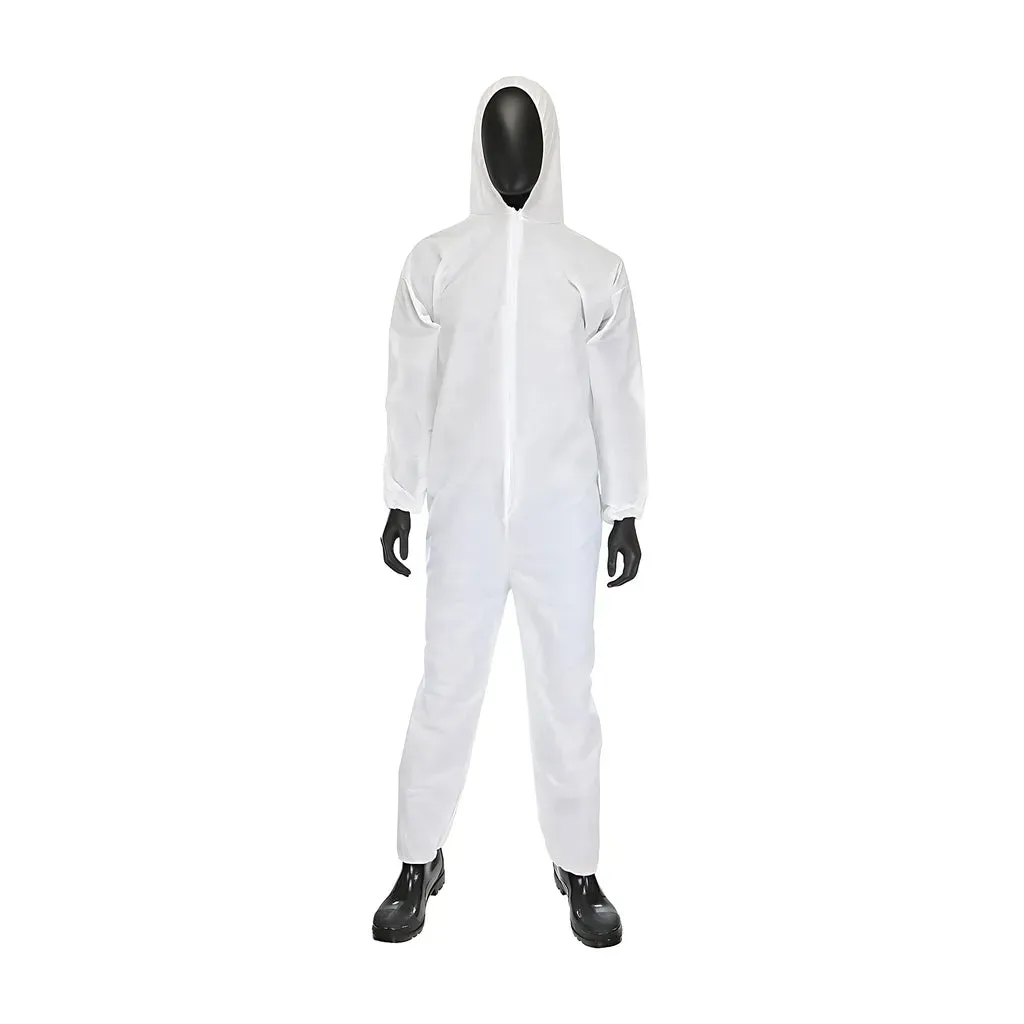 West Chester C3856/3XL SMS Coverall with Hood Elastic Wrist & Ankle 42 gsm